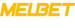Логотип Melbet - золотой шрифт, символизирующий победы и выигрыши